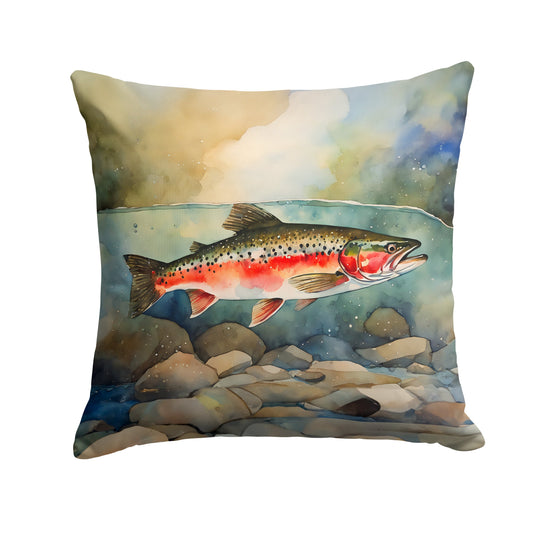 Trout Throw Pillow - One Color / One Size - Home & Garden - Home Textile - Pillows