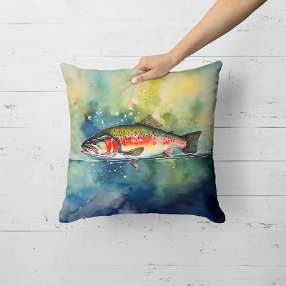Trout Throw Pillow - One Color / One Size - Home & Garden - Home Textile - Pillows