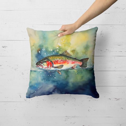 Trout Throw Pillow - One Color / One Size - Home & Garden - Home Textile - Pillows