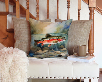 Trout Throw Pillow - One Color / One Size - Home & Garden - Home Textile - Pillows