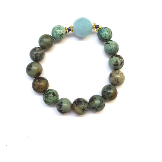 Turquoise Blue Bracelet - One Color / One Size - Jewelry & Accessories - Bracelets & Bangles - Strand Bracelets