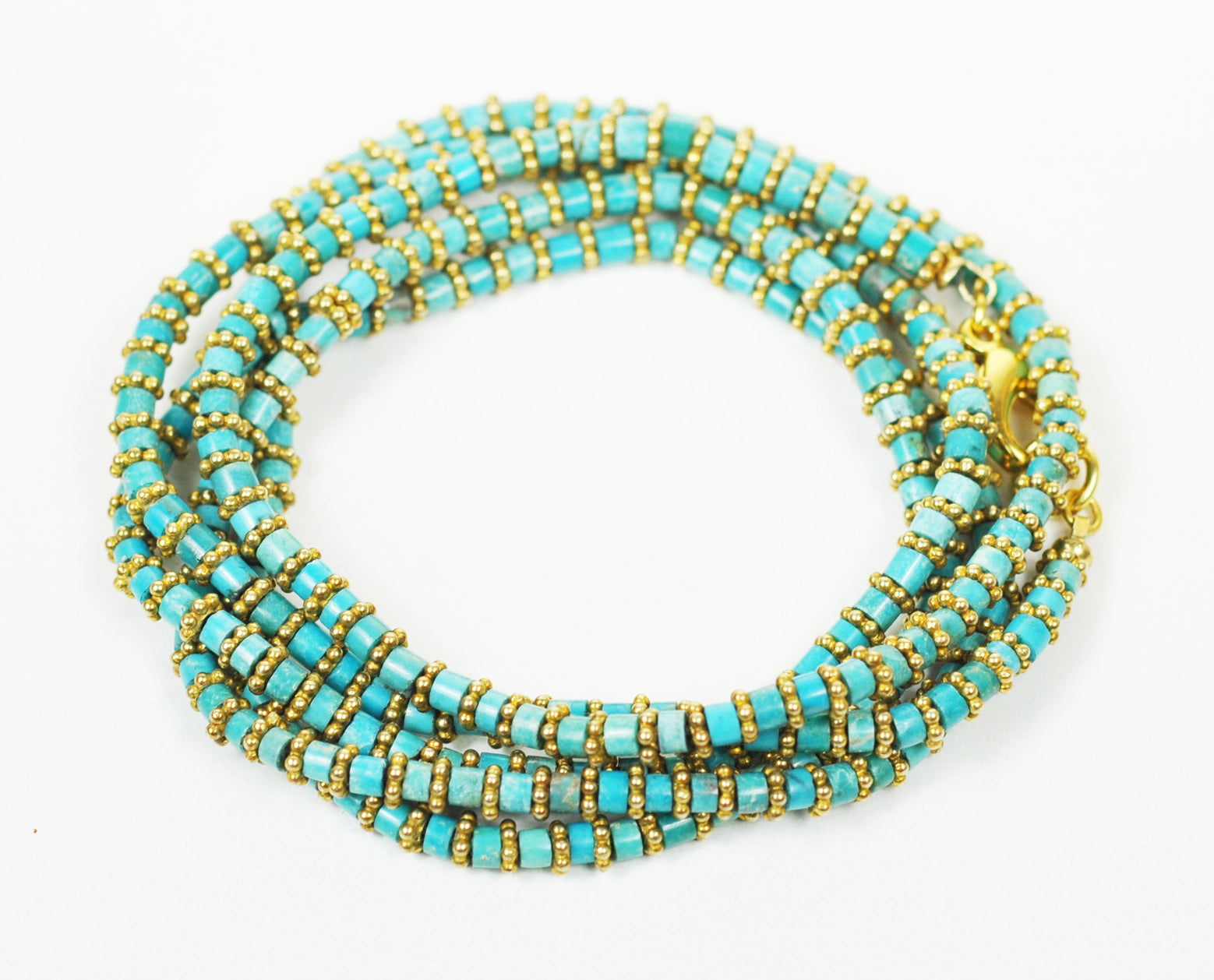 Turquoise Wrap Bracelet - One Color / One Size - Jewelry & Accessories