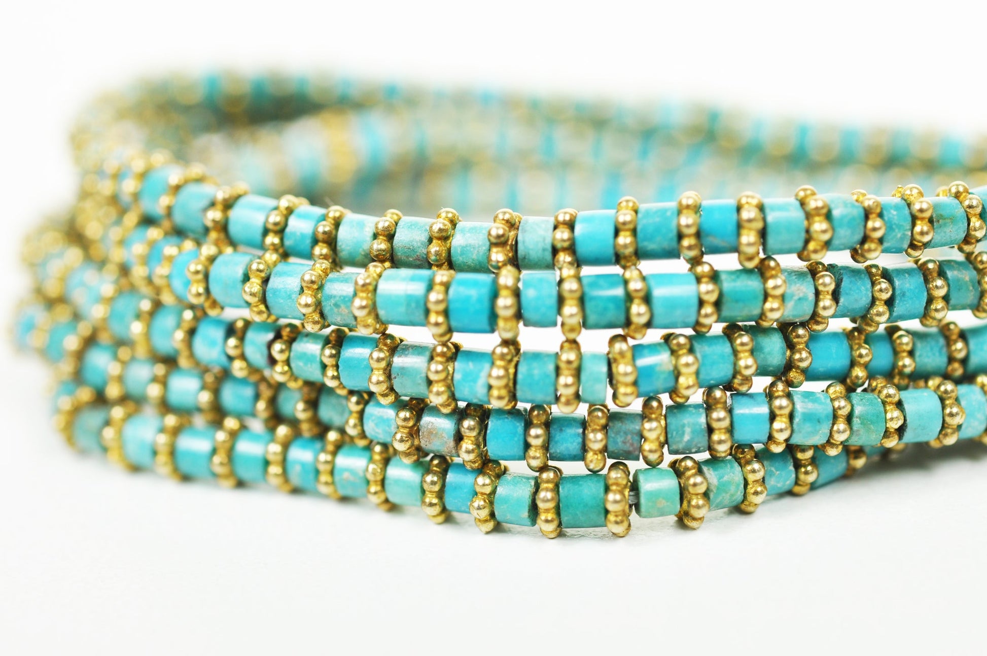 Turquoise Wrap Bracelet - One Color / One Size - Jewelry & Accessories