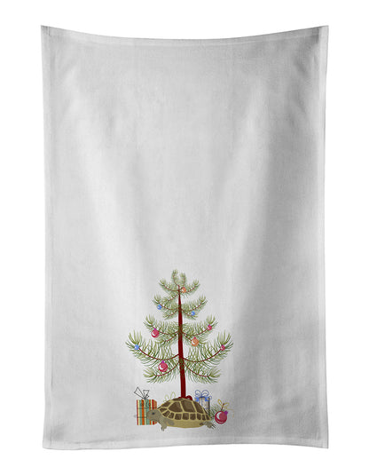 Turtle Merry Christmas Kitchen Towel Set of 2 - One Color / One Size - Home & Garden - Home Textile - Towels