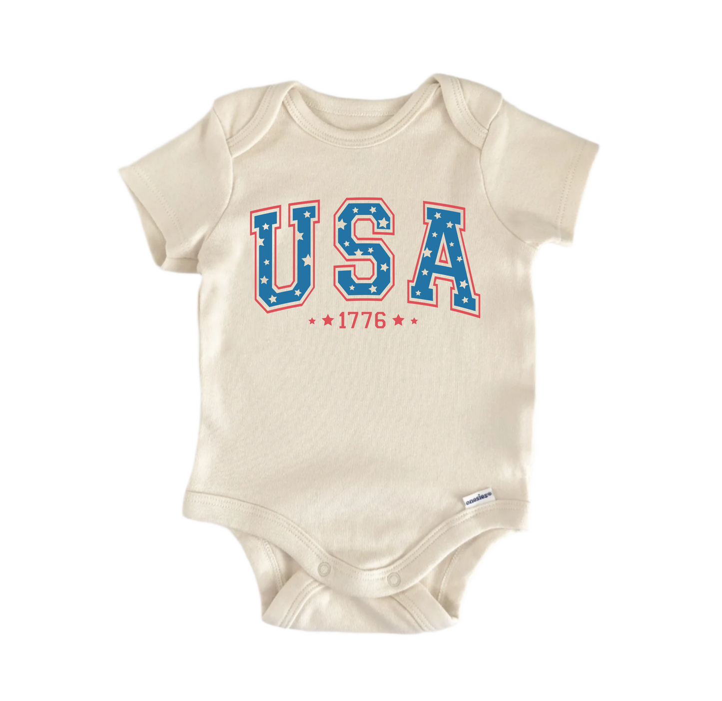Usa July 4th - Baby Boy Girl Clothes Infant Bodysuit Funny Cute Newborn - Kids & Babies - Mother & Kids - Boys’ Baby