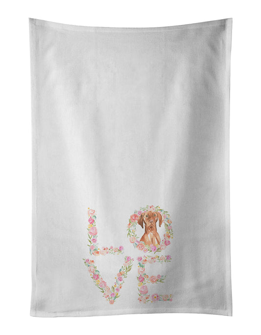 Vizsla Love Kitchen Towel Set of 2 - One Color / One Size - Home & Garden - Home Textile - Towels