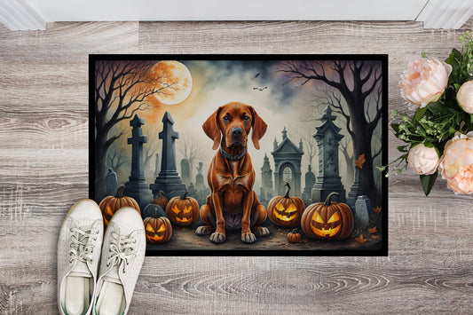 Vizsla Spooky Halloween Doormat - One Color / One Size - Home & Garden - Home Textile - Carpets & Rugs