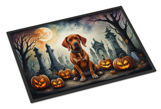 Vizsla Spooky Halloween Doormat - One Color / One Size - Home & Garden - Home Textile - Carpets & Rugs