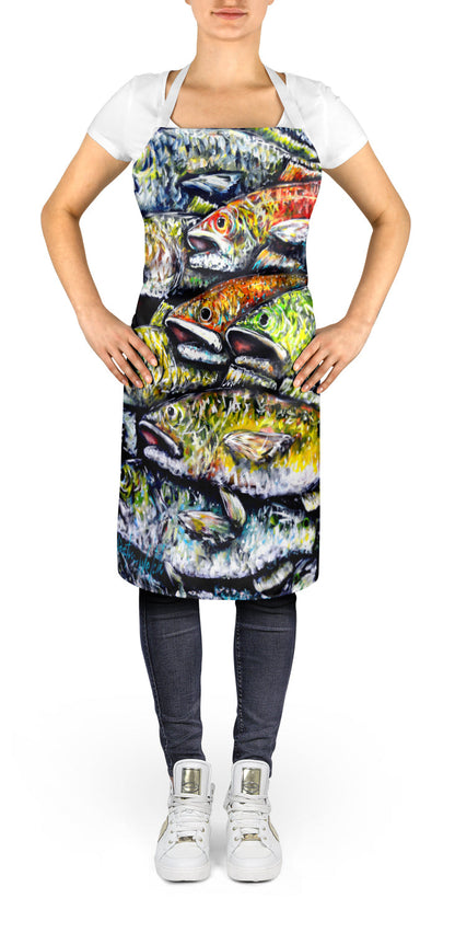 Wanna Be Fishin Apron - One Color / One Size - Home & Garden - Kitchen Dining & Bar - Table Decoration & Accessories