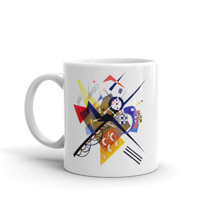 Wassily Kandinsky on White II (Auf Weiss) 1923 Artwork Mug - 11oz (325mL) - Home & Garden - Kitchen Dining & Bar