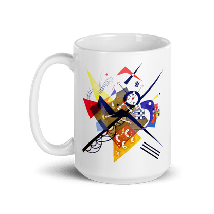 Wassily Kandinsky on White II (Auf Weiss) 1923 Artwork Mug - 15oz (444mL) - Home & Garden - Kitchen Dining & Bar