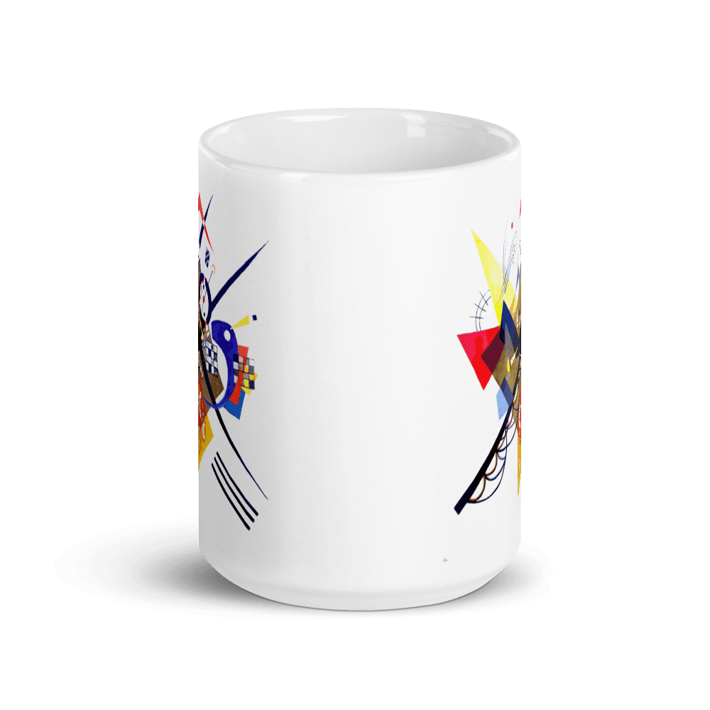 Wassily Kandinsky on White II (Auf Weiss) 1923 Artwork Mug - Home & Garden - Kitchen Dining & Bar - Drinkware