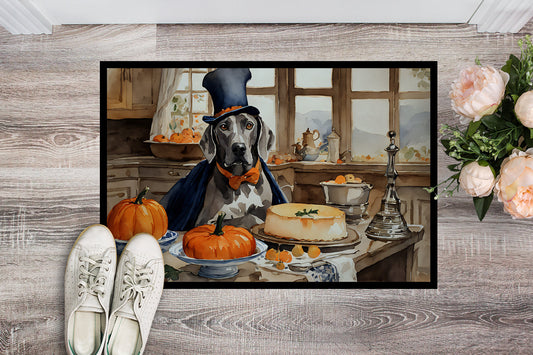 Weimaraner Fall Kitchen Pumpkins Doormat - One Color / One Size - Home & Garden - Home Textile - Carpets & Rugs