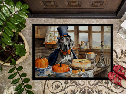 Weimaraner Fall Kitchen Pumpkins Doormat - One Color / One Size - Home & Garden - Home Textile - Carpets & Rugs