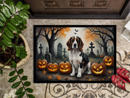 Welsh Springer Spaniel Spooky Halloween Doormat - One Color / One Size - Home & Garden - Home Textile - Carpets & Rugs