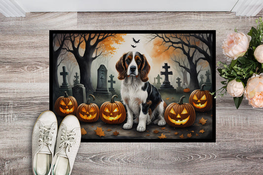 Welsh Springer Spaniel Spooky Halloween Doormat - One Color / One Size - Home & Garden - Home Textile - Carpets & Rugs