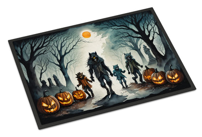 Werewolves Spooky Halloween Doormat - One Color / One Size - Home & Garden - Home Textile - Carpets & Rugs