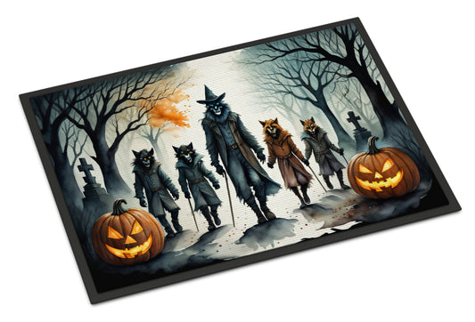 Werewolves Spooky Halloween Doormat - One Color / One Size - Home & Garden - Home Textile - Carpets & Rugs