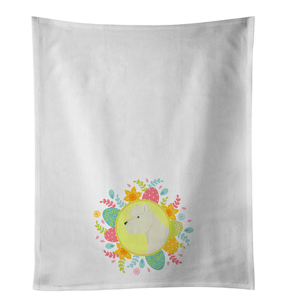 Westie Easter Kitchen Towel Set of 2 - One Color / One Size - Home & Garden - Home Textile - Towels