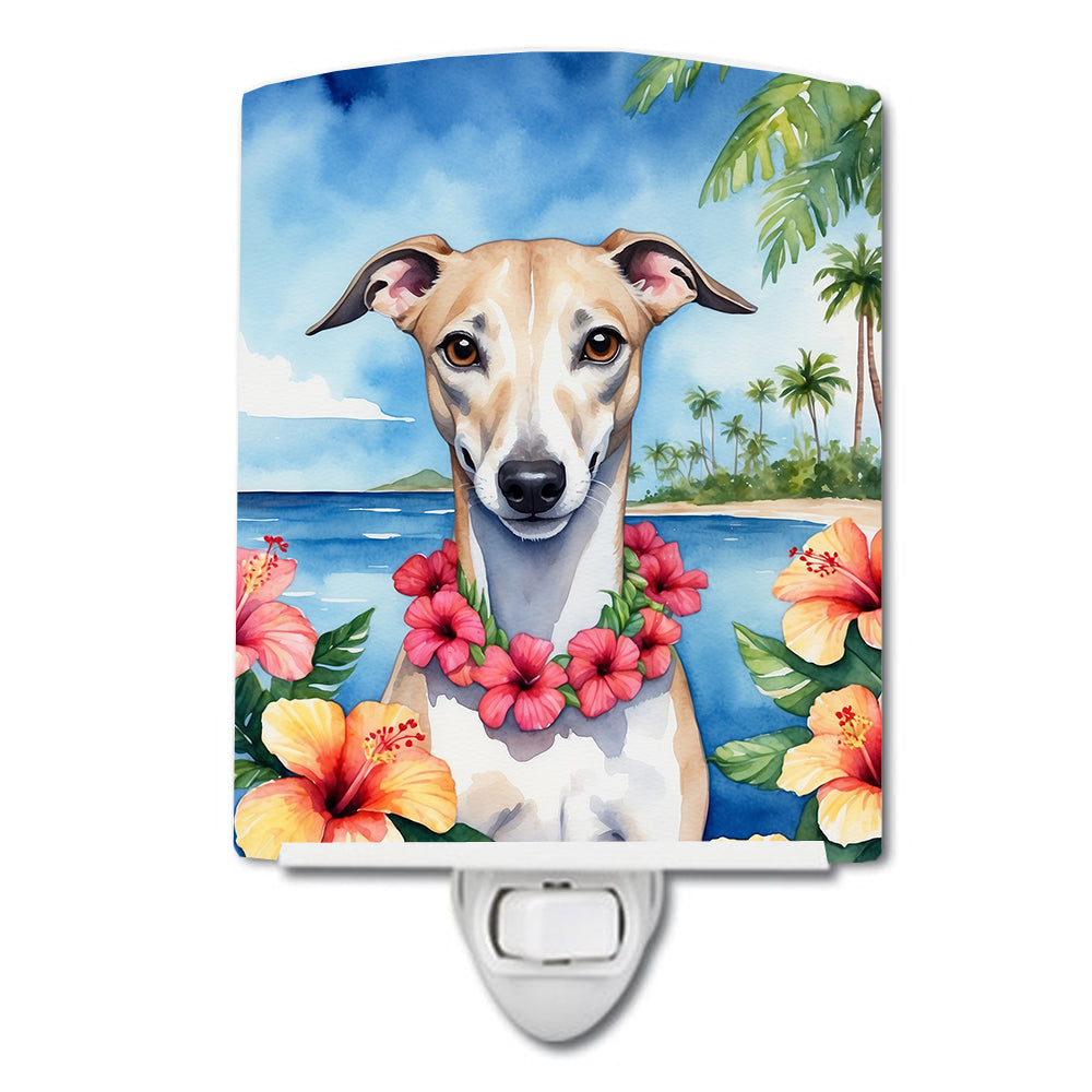Whippet Luau Ceramic Night Light - One Color / One Size - Home & Garden - Home Improvement - Lights & Lighting - Night