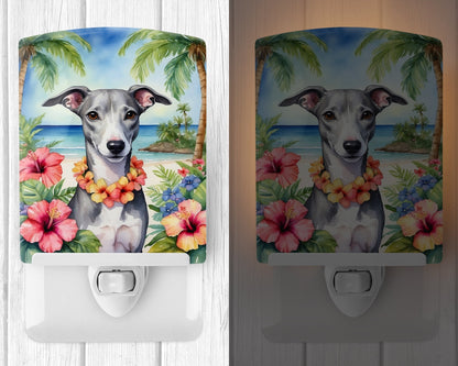 Whippet Luau Ceramic Night Light - One Color / One Size - Home & Garden - Home Improvement - Lights & Lighting - Night