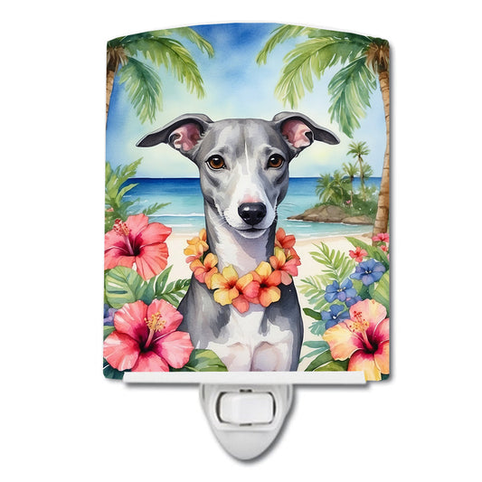 Whippet Luau Ceramic Night Light - One Color / One Size - Home & Garden - Home Improvement - Lights & Lighting - Night