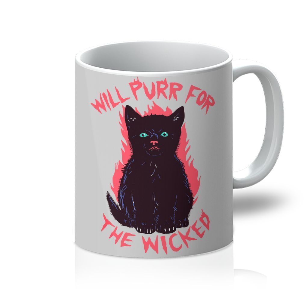 Wicked Kitten Mug - One Color / One Size - Home & Garden - Kitchen Dining & Bar - Drinkware
