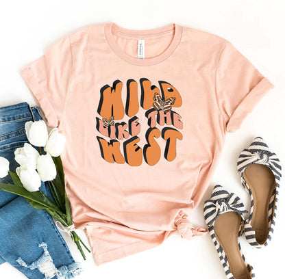 Wild Like the West T-Shirt - Women’s Fashion - Women’s Clothing - Tops & Tees - T-Shirts