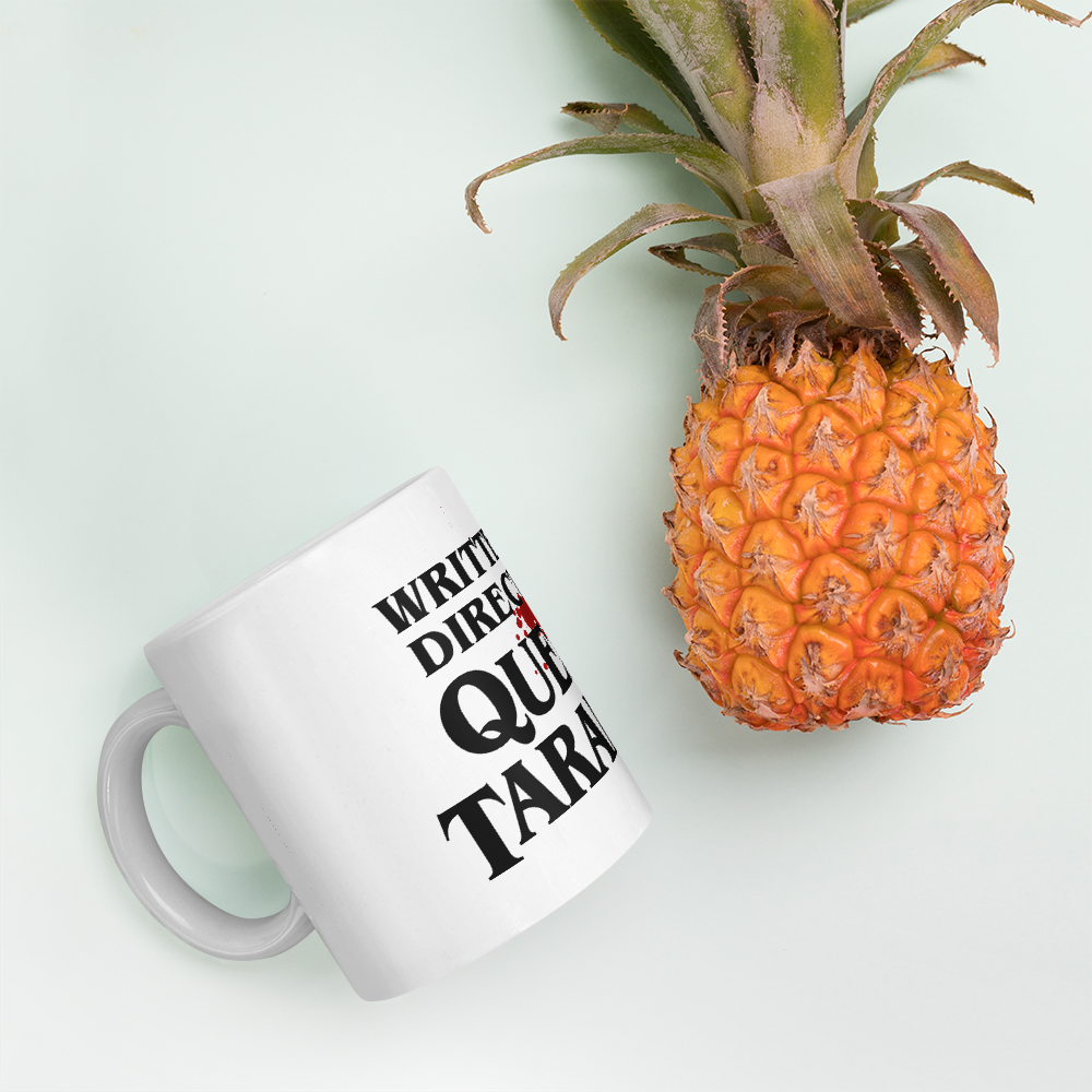 Written and Directed by Quentin Tarantino (Bloodstained) Mug - Home & Garden - Kitchen Dining & Bar - Drinkware