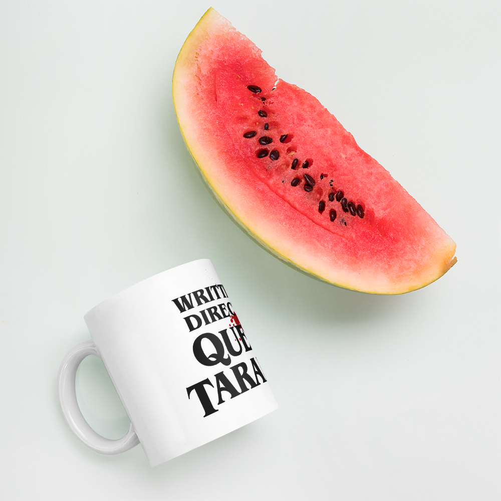 Written and Directed by Quentin Tarantino (Bloodstained) Mug - Home & Garden - Kitchen Dining & Bar - Drinkware