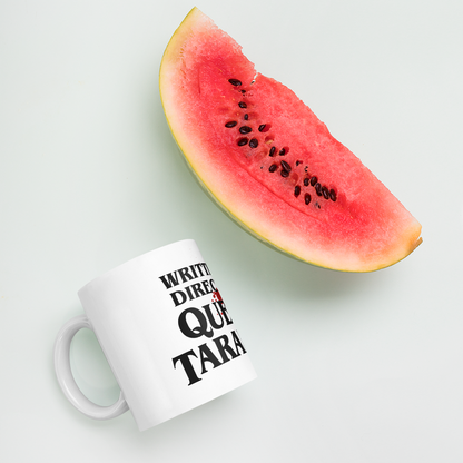 Written and Directed by Quentin Tarantino (Bloodstained) Mug - Home & Garden - Kitchen Dining & Bar - Drinkware