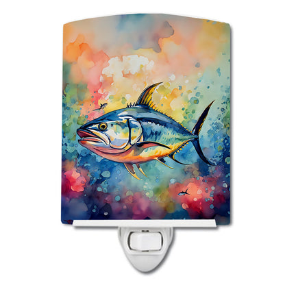 Yellowfin Tuna Ceramic Night Light - One Color / One Size - Home & Garden - Home Improvement - Lights & Lighting