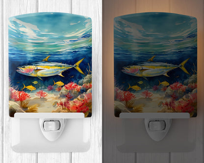 Yellowfin Tuna Ceramic Night Light - One Color / One Size - Home & Garden - Home Improvement - Lights & Lighting