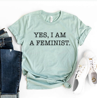 Yes I Am a Feminist T-Shirt - Women’s Fashion - Women’s Clothing - Tops & Tees - T-Shirts