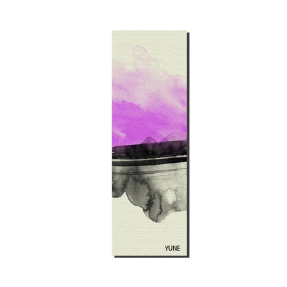Yoga Mat 6mm Thick Purple Non-Slip Eco Friendly Yune Yoga Spruce - One Color / One Size - Sports & Entertainment