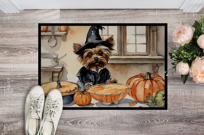 Yorkie Fall Kitchen Pumpkins Doormat - One Color / One Size - Home & Garden - Home Textile - Carpets & Rugs