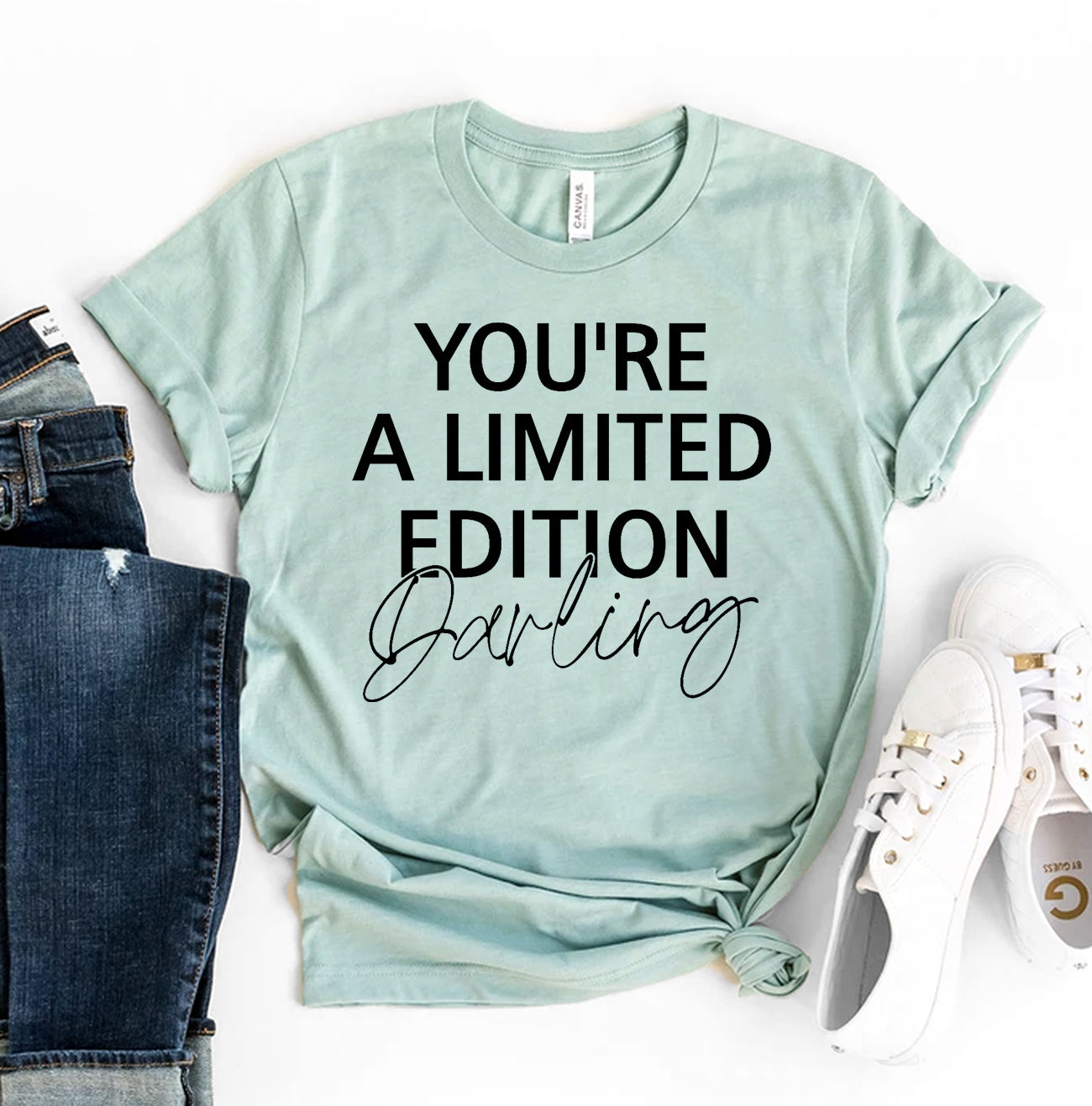 You’re a Limited Edition Darling T-Shirt - Women’s Fashion - Women’s Clothing - Tops & Tees - T-Shirts