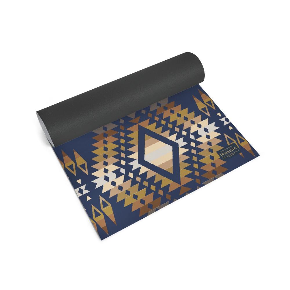 Yune Yoga Mat Pendleton Mission Trail Navy - One Color / One Size - Sports & Entertainment - Fitness & Body Building
