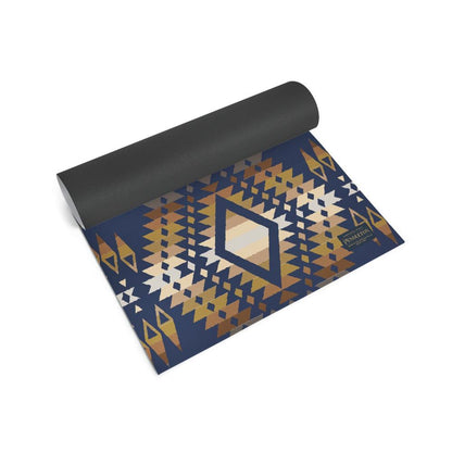 Yune Yoga Mat Pendleton Mission Trail Navy - One Color / One Size - Sports & Entertainment - Fitness & Body Building