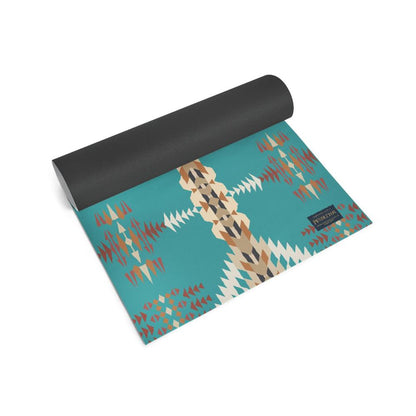 Yune Yoga Mat Pendleton Rancho Arroyo Turquoise - One Color / One Size - Sports & Entertainment - Fitness & Body