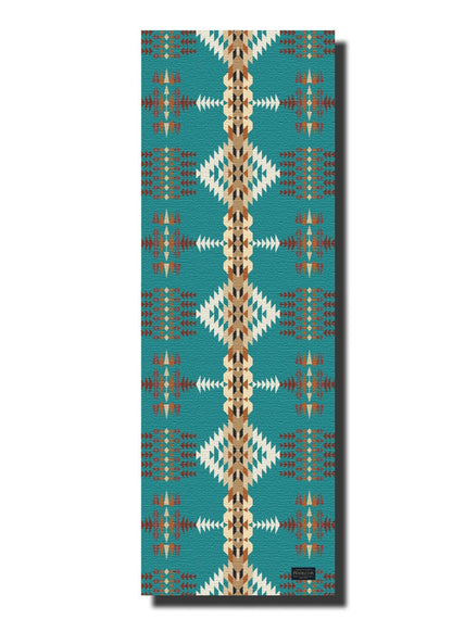 Yune Yoga Mat Pendleton Rancho Arroyo Turquoise - One Color / One Size - Sports & Entertainment - Fitness & Body
