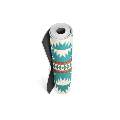 Yune Yoga Mat Pendleton Spider Rock Aqua Floor Pad - One Color / One Size - Sports & Entertainment - Fitness & Body