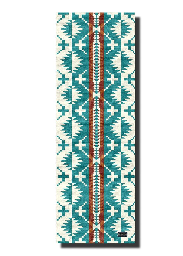 Yune Yoga Mat Pendleton Spider Rock Aqua Floor Pad - One Color / One Size - Sports & Entertainment - Fitness & Body