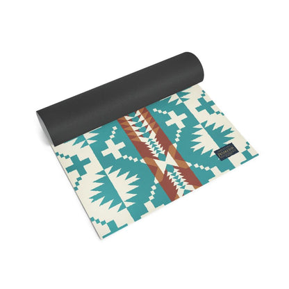 Yune Yoga Mat Pendleton Spider Rock Aqua Floor Pad - One Color / One Size - Sports & Entertainment - Fitness & Body