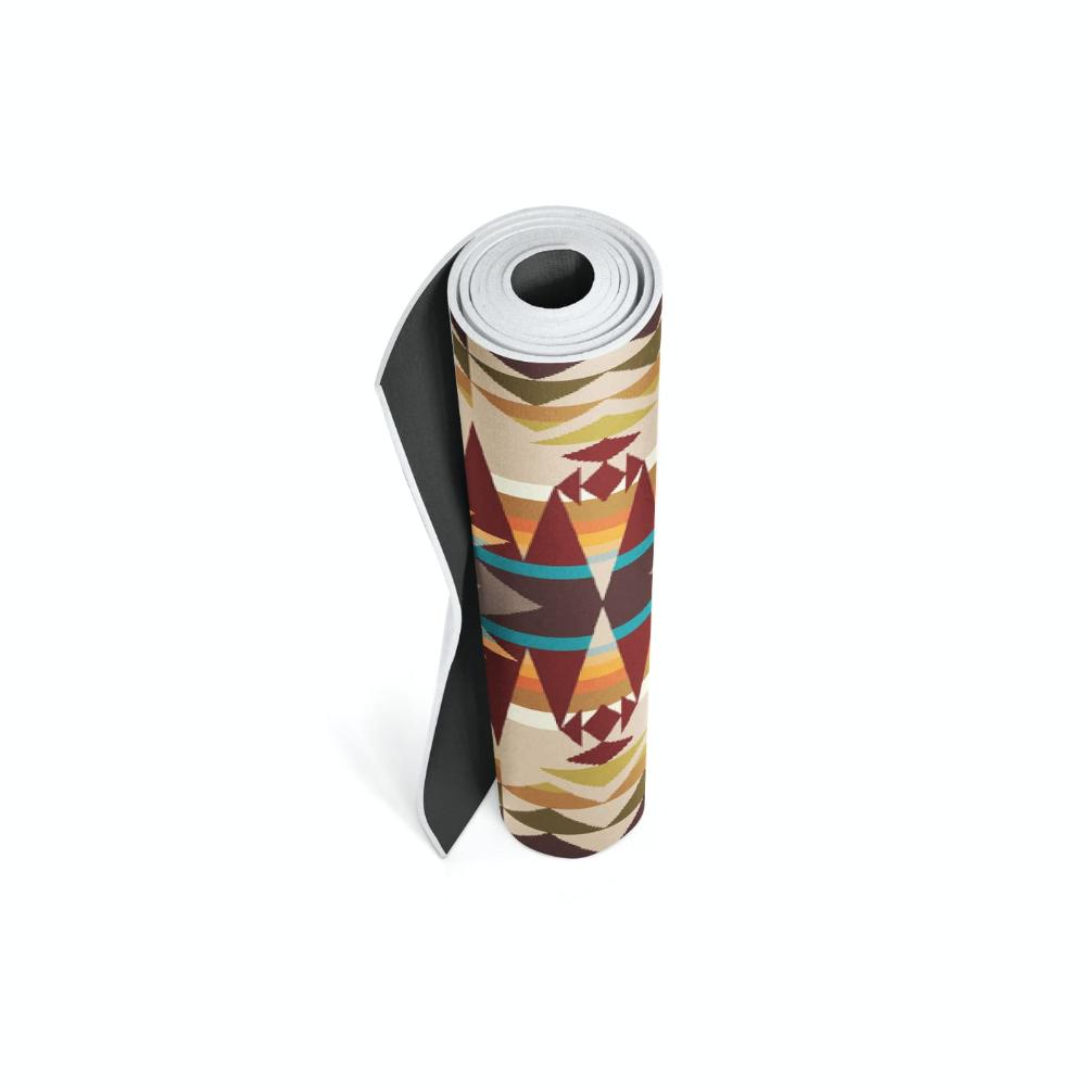 Yune Yoga X Pendleton Crescent Butte Non Slip Mat 5mm - One Color / One Size - Sports & Entertainment - Fitness & Body