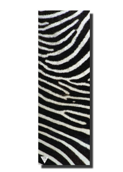 Zebra Stripe Eco-Friendly Yoga Mat – 6mm Cushioned Non-Slip - One Color / One Size - Sports & Entertainment - Fitness &