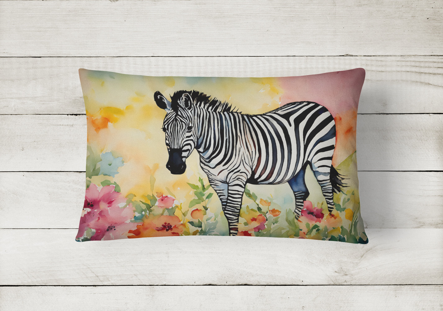 Zebra Throw Pillow - One Color / One Size - Home & Garden - Home Textile - Pillows