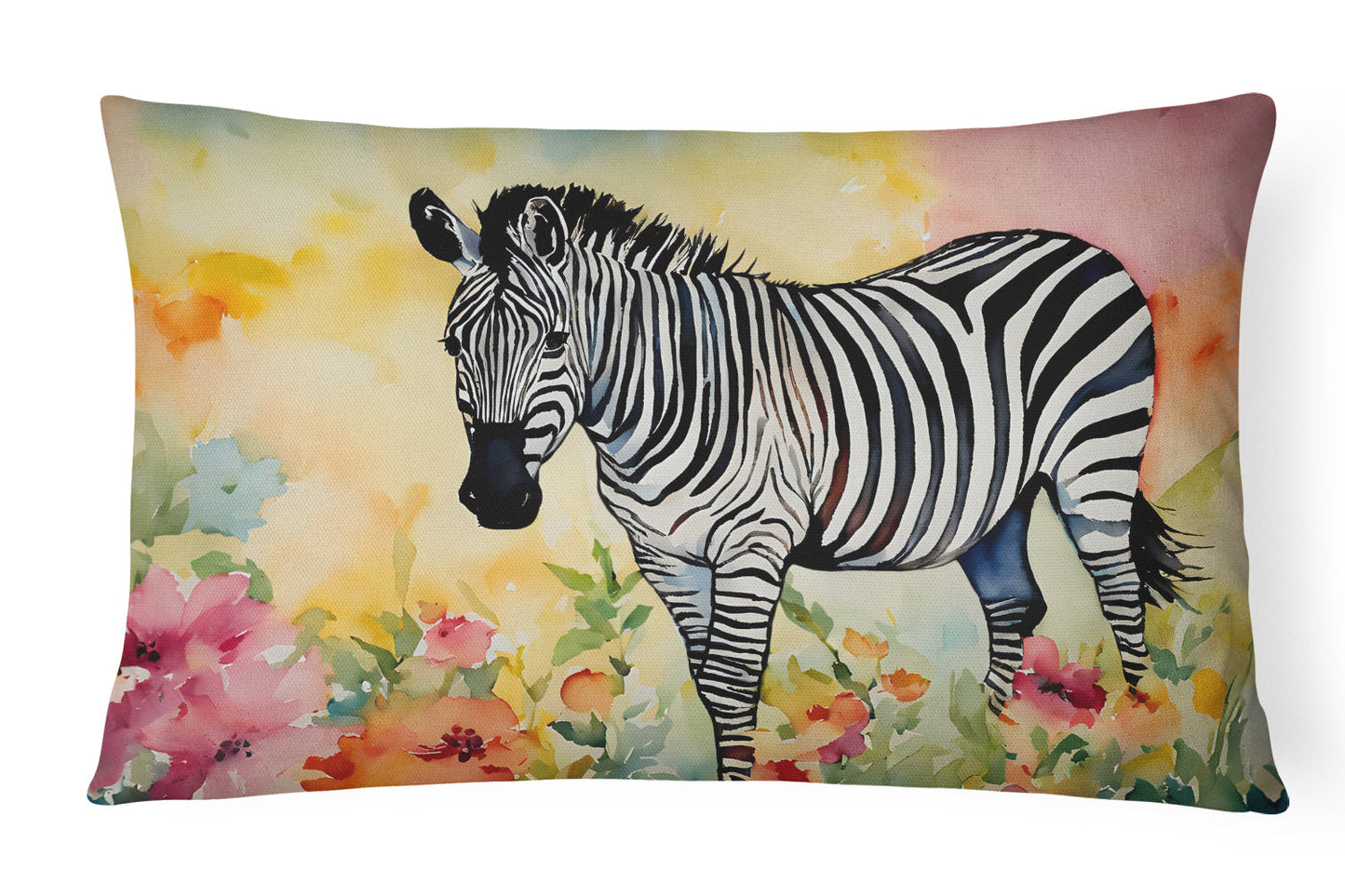 Zebra Throw Pillow - One Color / One Size - Home & Garden - Home Textile - Pillows