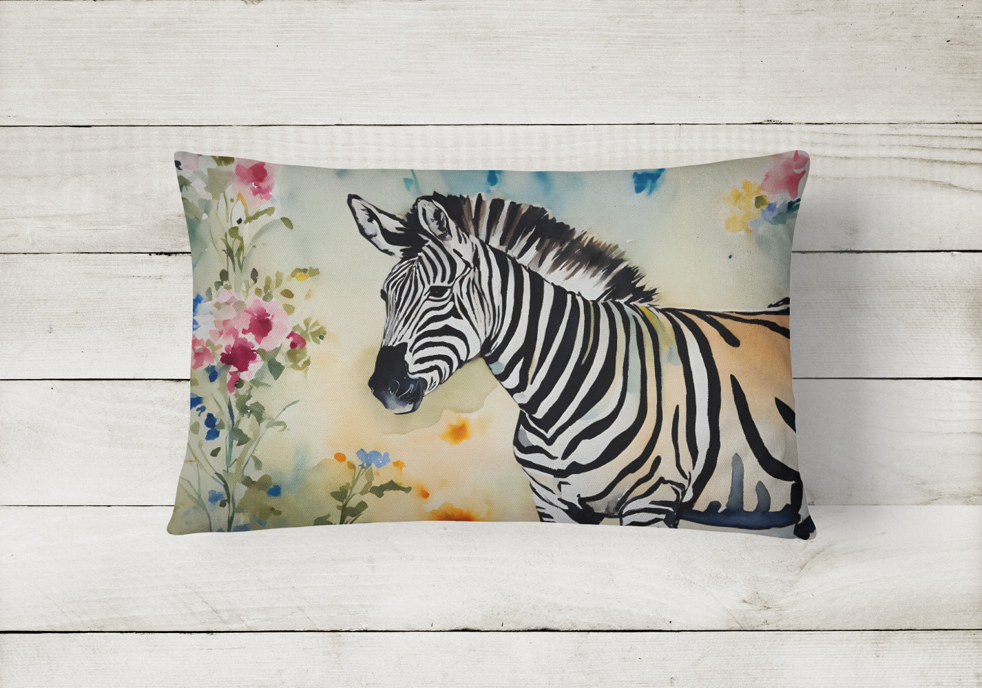 Zebra Throw Pillow - One Color / One Size - Home & Garden - Home Textile - Pillows