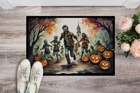 Zombies Spooky Halloween Doormat - One Color / One Size - Home & Garden - Home Textile - Carpets & Rugs